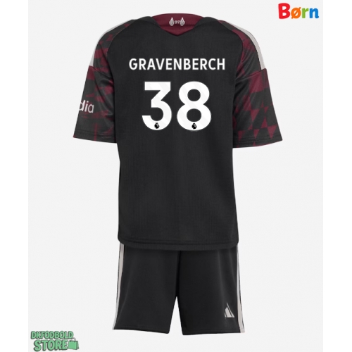 Liverpool Ryan Gravenberch #38 Replika Babytøj Tredje sæt Børn 2026-27 Kortærmet (+ Korte bukser)